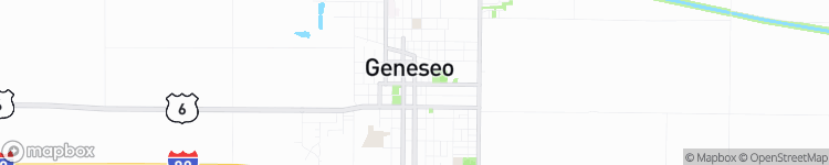 Geneseo - map