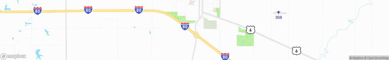 Beck Oil Truck Stop (Phillips) - map
