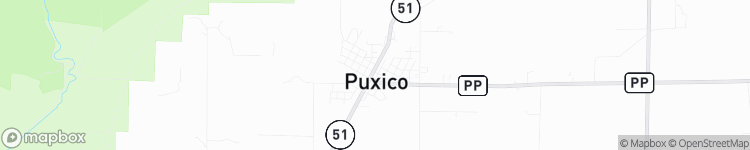 Puxico - map
