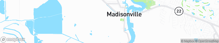 Madisonville - map