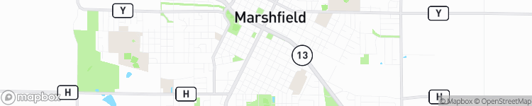 Marshfield - map