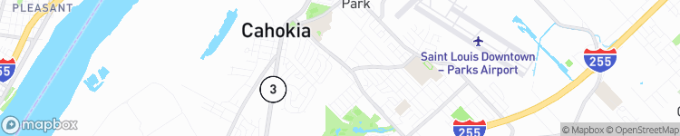 Cahokia - map