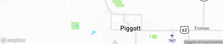 Piggott - map
