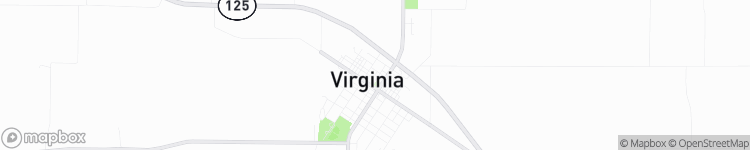 Virginia - map