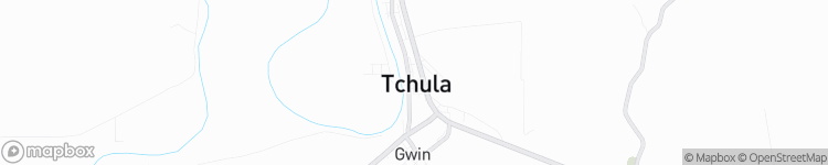 Tchula - map
