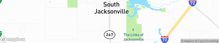 South Jacksonville - map