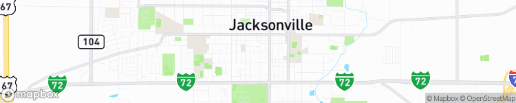 Jacksonville - map