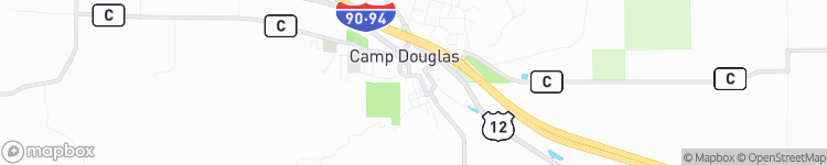 Camp Douglas - map