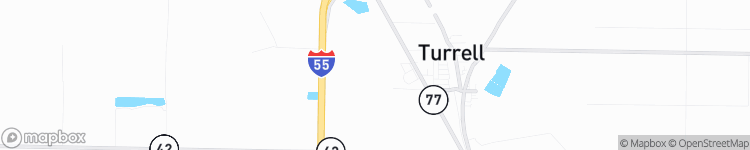 Turrell - map