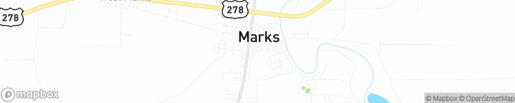 Marks - map
