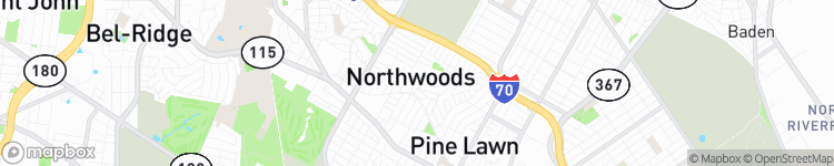Northwoods - map
