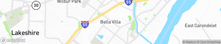 Bella Villa - map