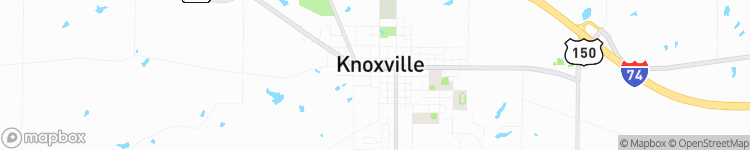 Knoxville - map