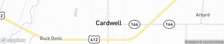 Cardwell - map