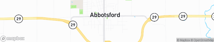 Abbotsford - map