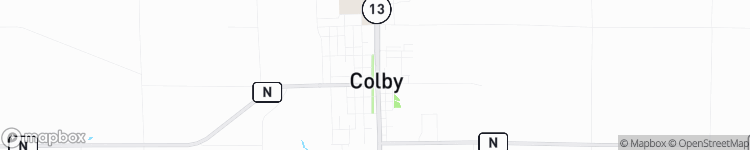 Colby - map