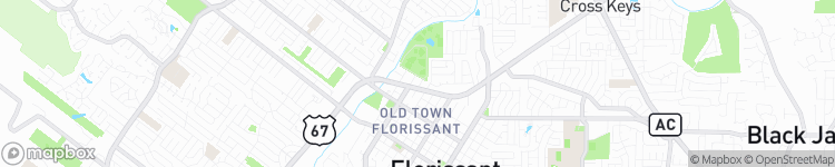 Florissant - map
