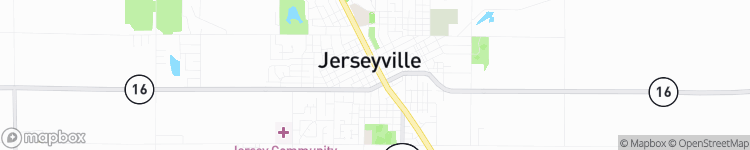 Jerseyville - map