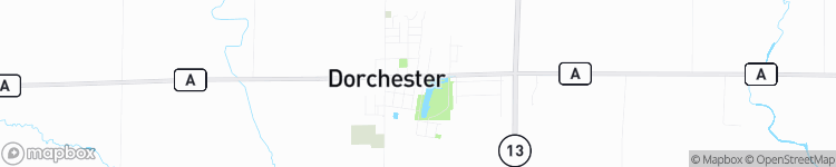 Dorchester - map
