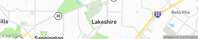 Lakeshire - map