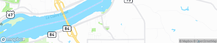 Rapids City - map