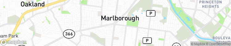 Marlborough - map