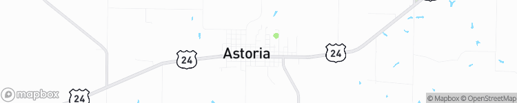 Astoria - map