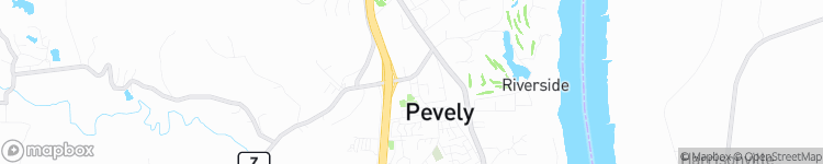 Pevely - map