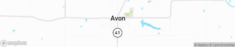 Avon - map