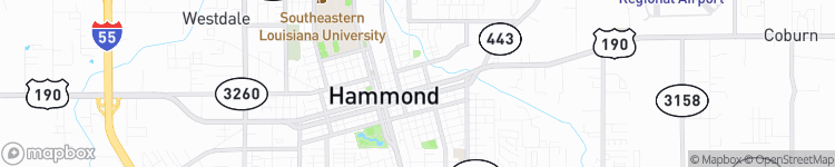 Hammond - map
