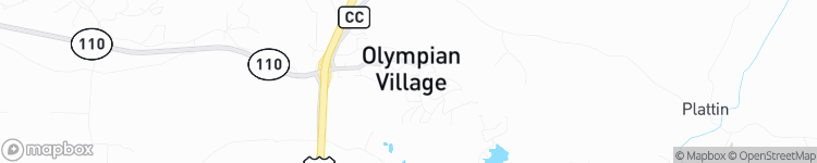 Olympian Village - map