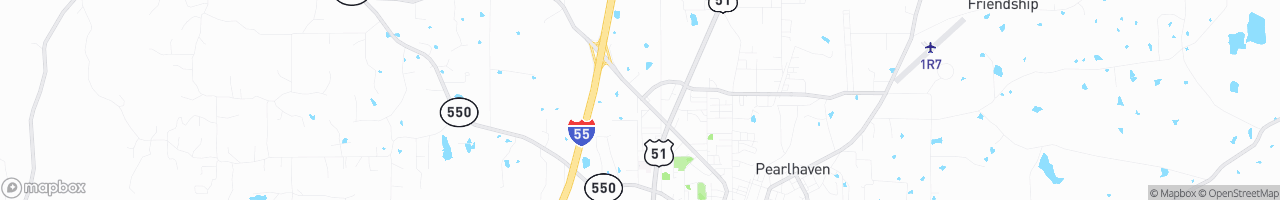 Brookhaven TruckStop (Phillips) - map