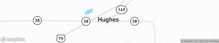 Hughes - map