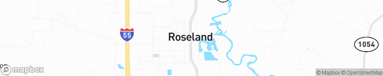 Roseland - map