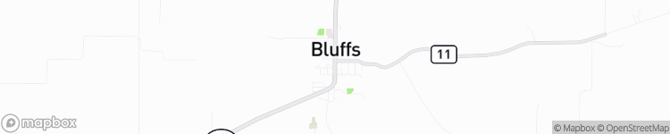Bluffs - map