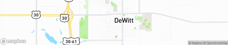 DeWitt - map