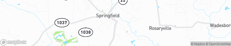 Springfield - map
