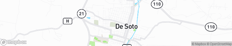 De Soto - map