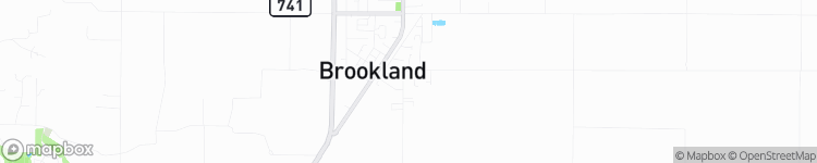 Brookland - map