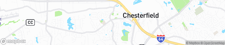 Chesterfield - map