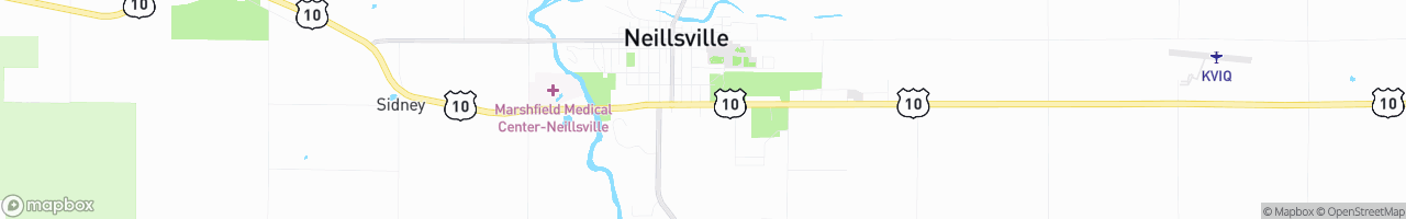 Gross Motors Chevrolet Buick of Neillsville - map