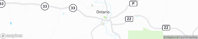 Ontario - map
