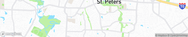 Saint Peters - map