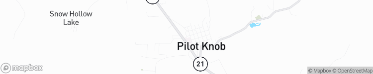 Pilot Knob - map