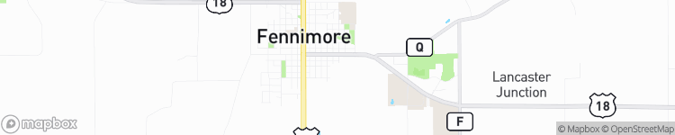 Fennimore - map
