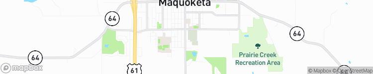 Maquoketa - map