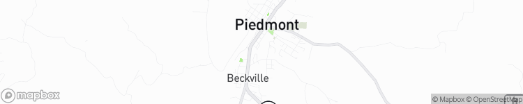 Piedmont - map