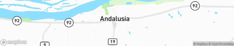 Andalusia - map