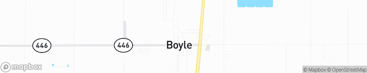 Boyle - map