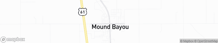 Mound Bayou - map